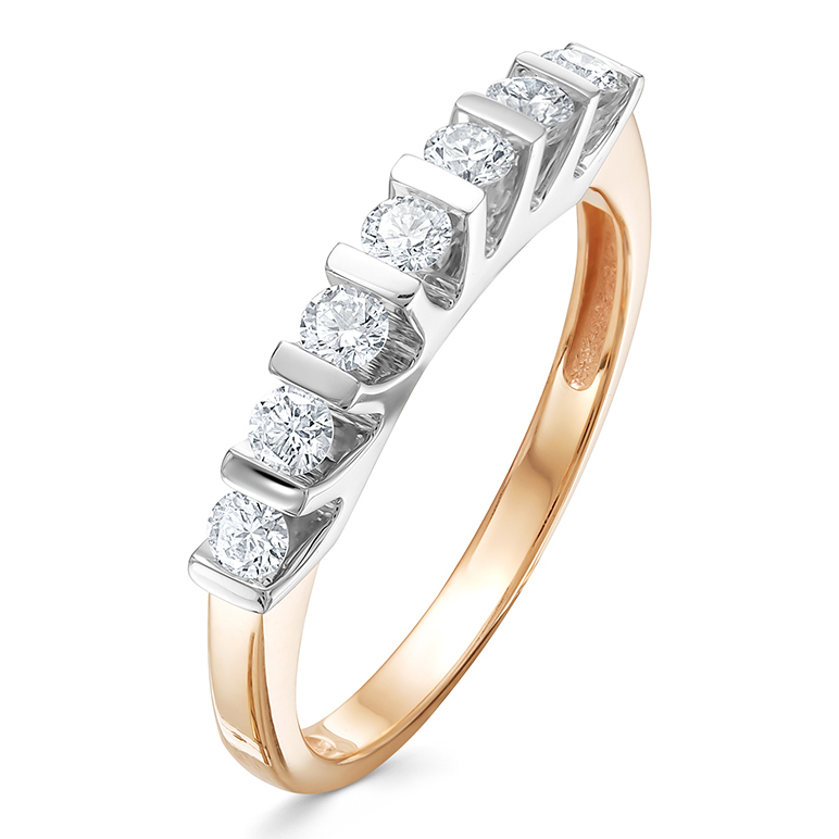 Кольцо, золото, бриллиант, 315-1120